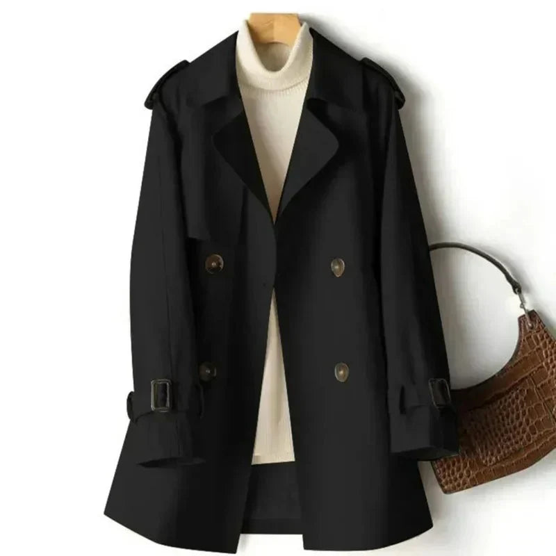 Reba | Women's Elegant Double-Breasted Trench Coat