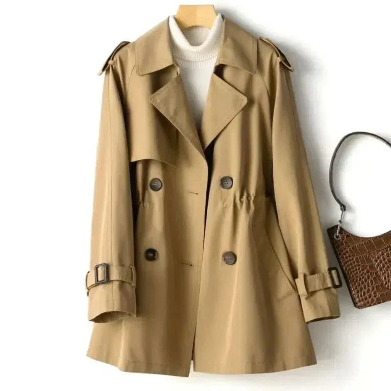 Reba | Women's Elegant Double-Breasted Trench Coat