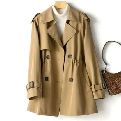 Reba | Women's Elegant Double-Breasted Trench Coat