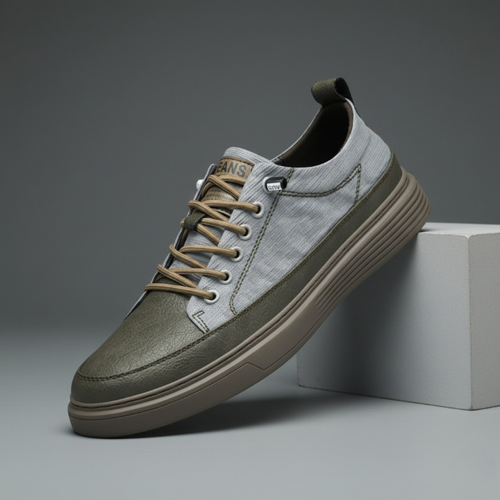 Jacob | Men's Premium Leather Trainers