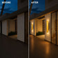 Golden Collection | Outdoor Wall Light with IP65 Rating & Energy-Efficient LED | Stylish Lantern for Garden and Patio