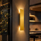 Golden Collection | Outdoor Wall Light with IP65 Rating & Energy-Efficient LED | Stylish Lantern for Garden and Patio
