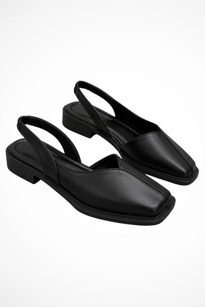 Margot | Women's Square-Toe Slingback Flats