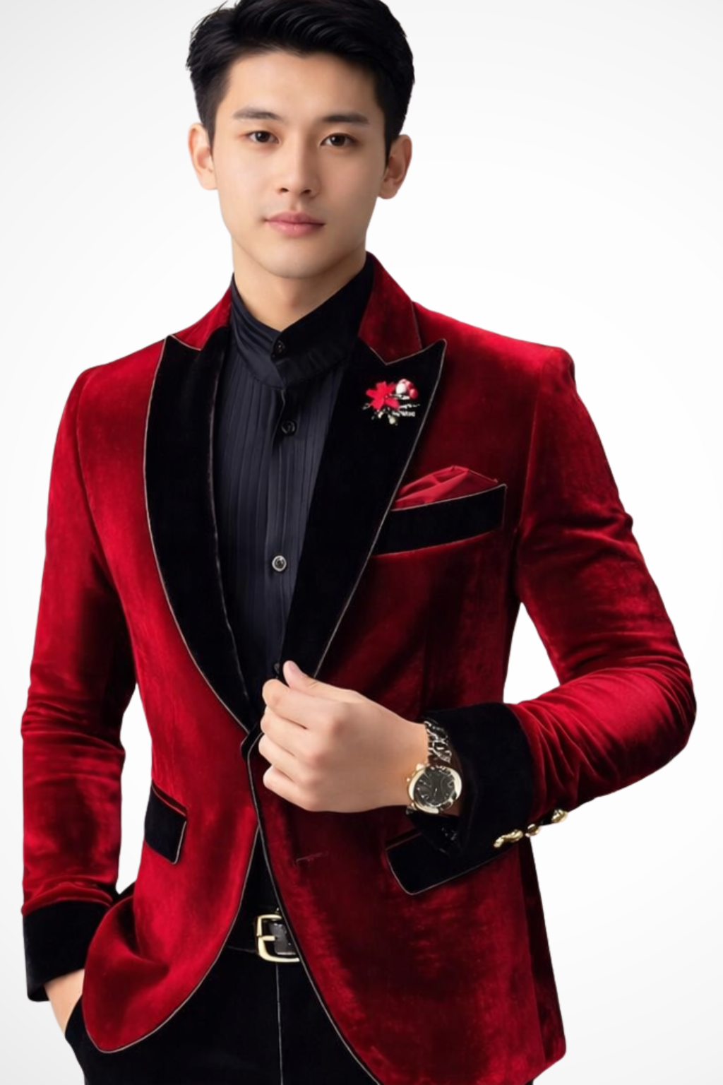 Sterling | Men's Velvet Occasion Blazer