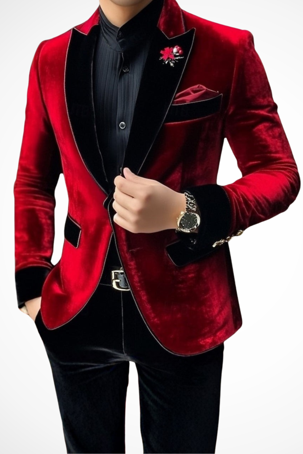 Sterling | Men's Velvet Occasion Blazer