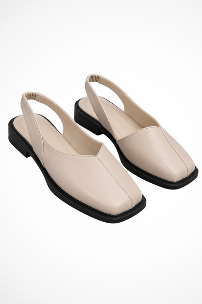 Margot | Women's Square-Toe Slingback Flats
