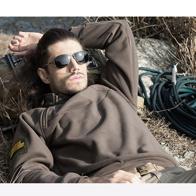 Derrick | Men's Stylish Quarter-Zip Mock Neck Sweater