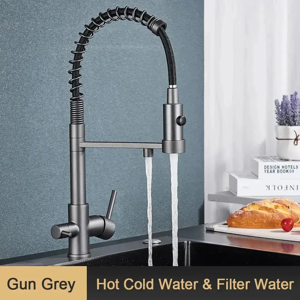 Harmony | Kitchen Mixer Tap with Smooth Pull-Down Spray Head - photo 1