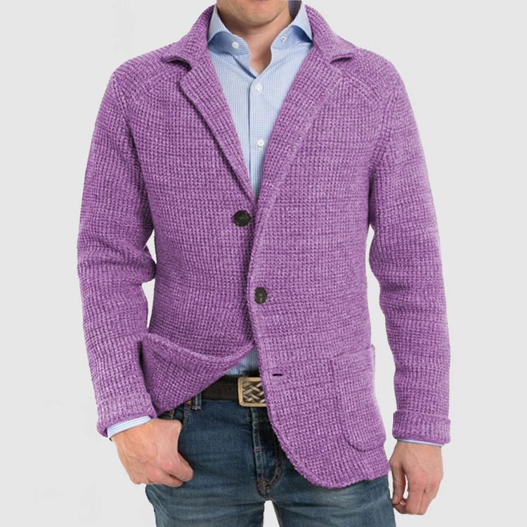 Henry | Men's Two-Button Knit Blazer