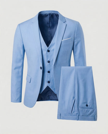 Zachary | Men's Premium Wool-Blend Suit