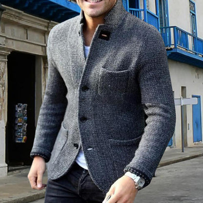 Isaac | Men's Stylish Button-Down Casual Jacket