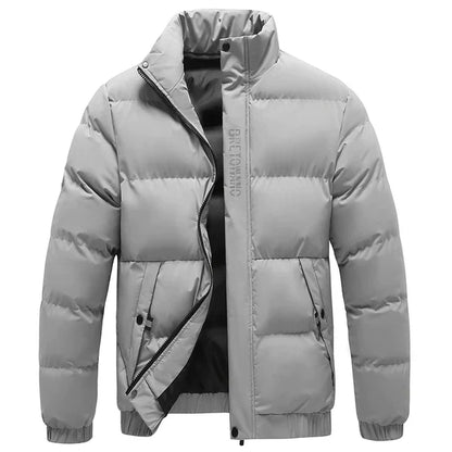 Conrad | Men's Stand-Collar Puffer Jacket for Winter