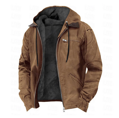 Morgan | Men's Stylish Hooded Zip-Up Jacket