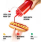 Kitchen Essentials | 12 oz Squeeze Bottles with Leak-Proof Design | Versatile Dispenser for Sauces and Dressings