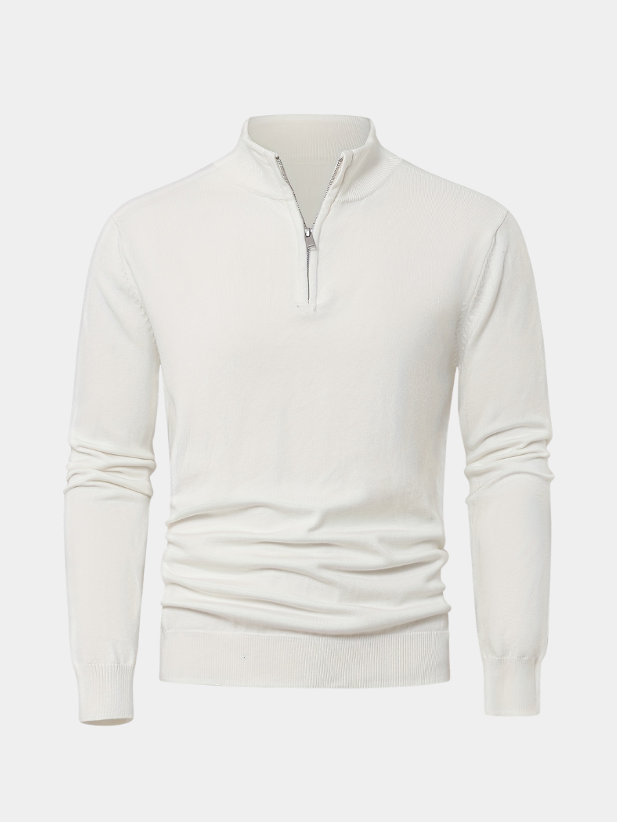 Euan | Men's Half-Zip Knit Jumper for Winter