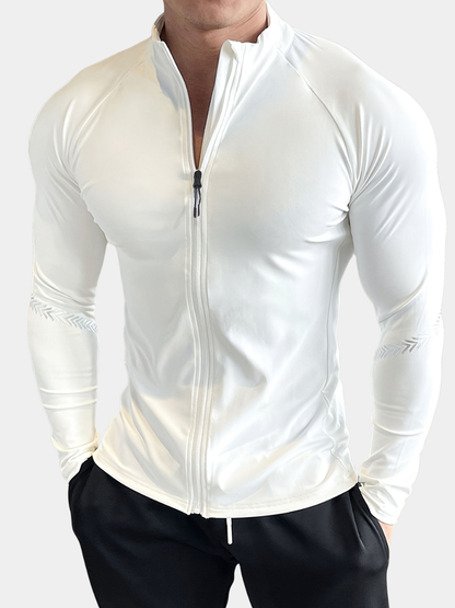 Kieran | Men's Raglan Zip-Up Jacket