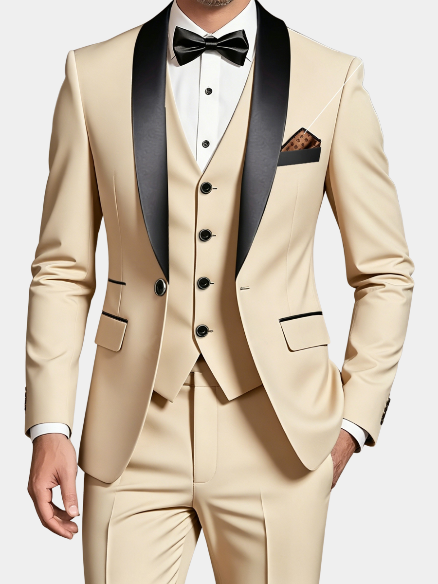 James | Men's Elegant Shawl Suit Set