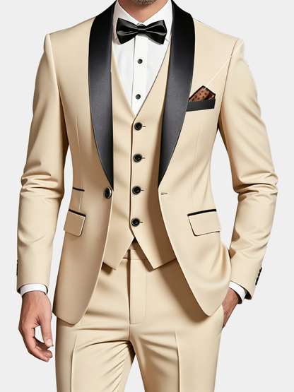 James | Men's Elegant Shawl Suit Set