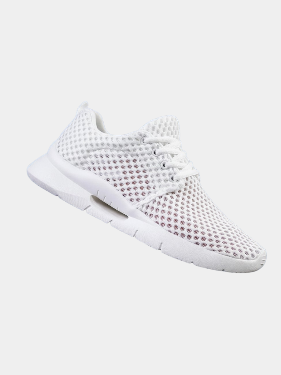 Darcy | Women's Stylish Mesh Lace-Up Trainers