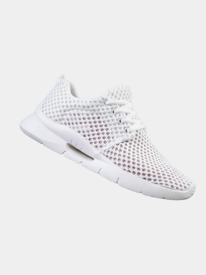 Darcy | Women's Stylish Mesh Lace-Up Trainers