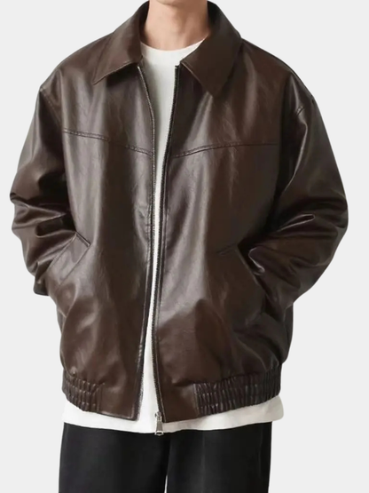 Tom | Men's Premium Leather-Effect Jacket