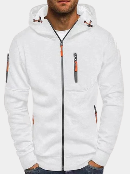 Oscar | Men's Fitted Hoodie with Spacious Front Pocket