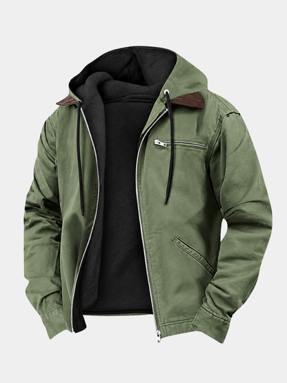 Ross | Men's Vintage Hooded Jacket