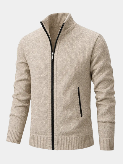 Joseph | Men's Stylish Knit Zip-Collar Jumper for Winter