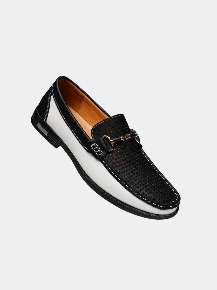 Finley | Men's Perforated Slip-On Loafers