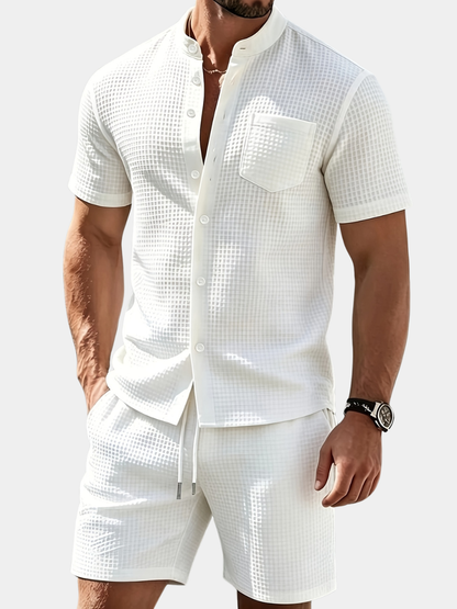 Noah | Men's Waffle-Knit Coordinated Set