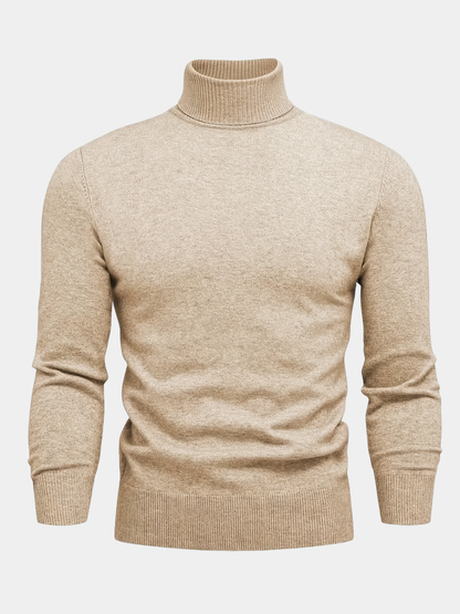 Ethan | Men's High-Neck Knit Jumper for Winter