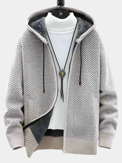 Sam | Men's Cosy Knitted Hoodie for Winter