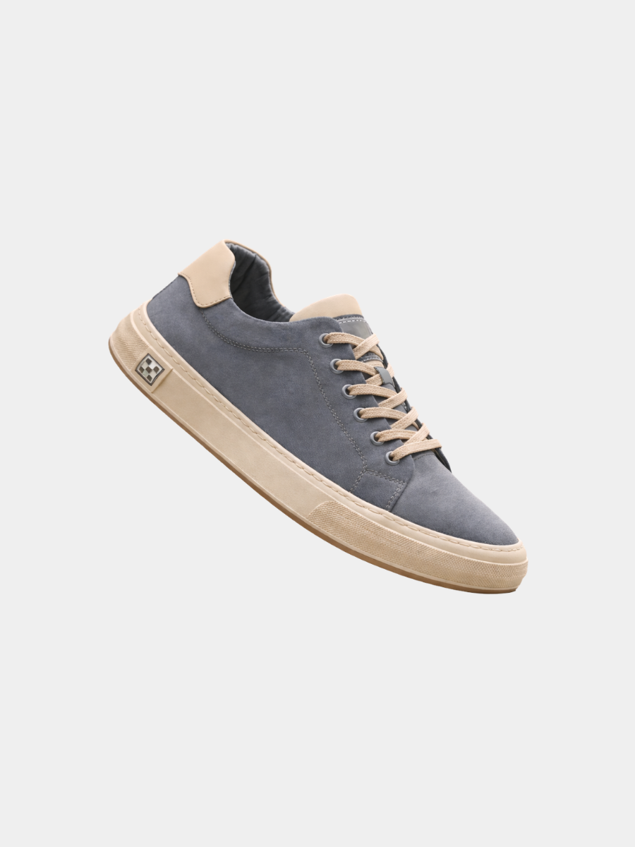 Archie | Men's Stitched Canvas Trainers