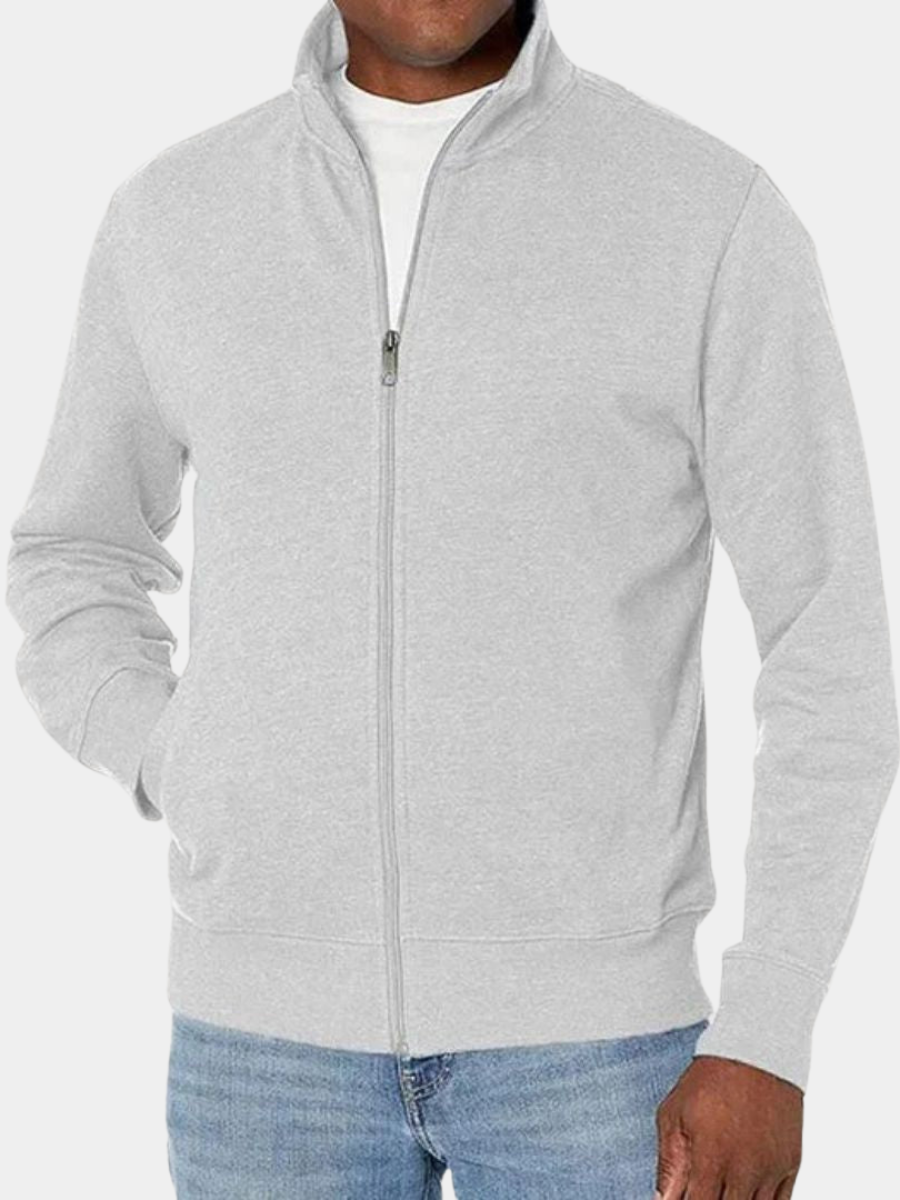 Toby | Men's Zip-Up Stand Collar Jacket
