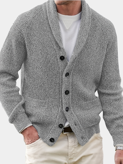 Archie | Men's Button-Up Knit Cardigan for Winter