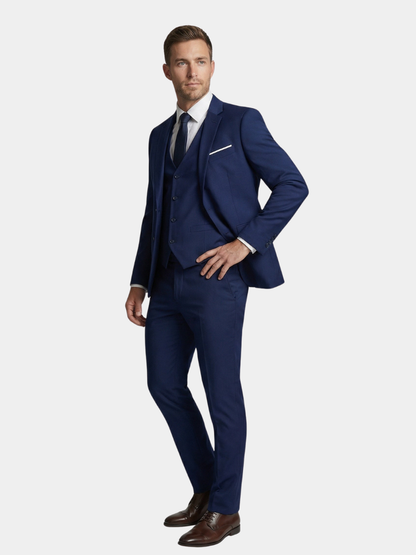 Zachary | Men's Premium Wool-Blend Suit