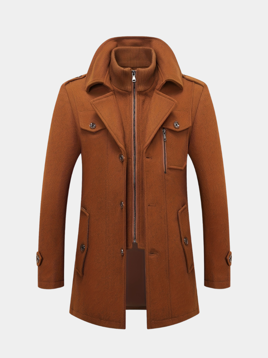 Kai | Men's Premium Wool-Blend Tweed Jacket for Winter