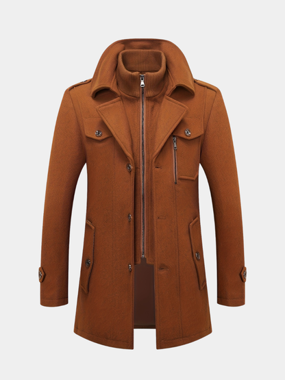 Kai | Men's Premium Wool-Blend Tweed Jacket for Winter