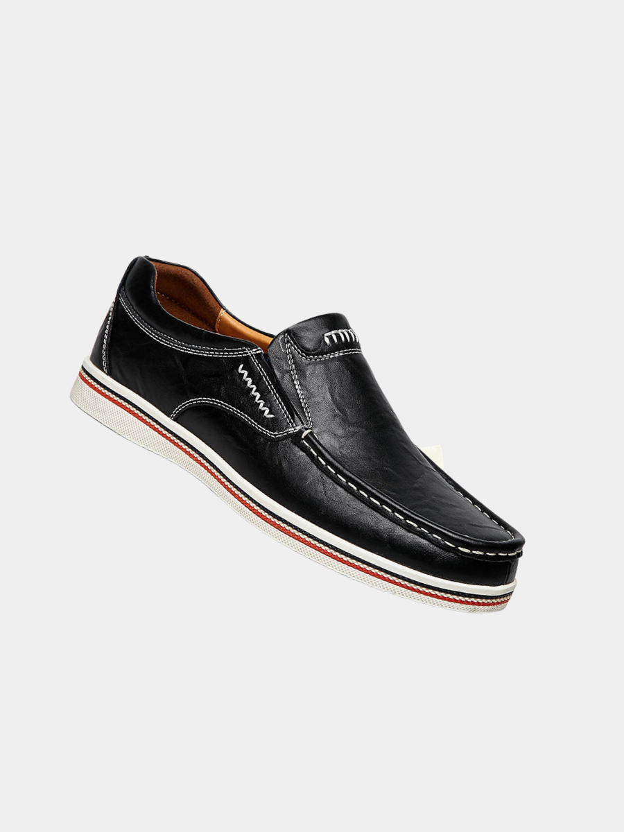 Elliot | Men's Stylish Stitched Slip-On Loafers