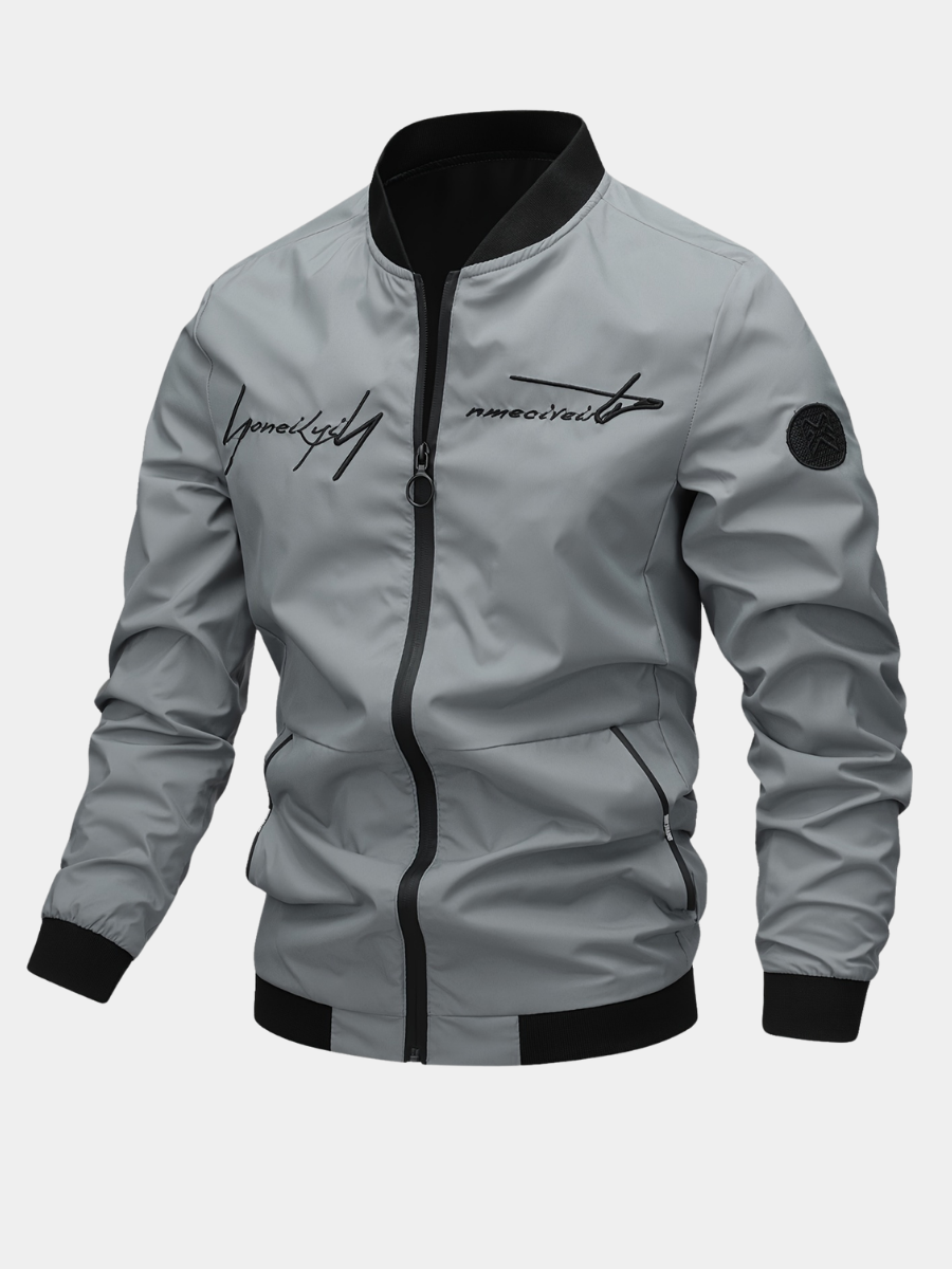 Hugo | Men's Embroidered Baseball Jacket