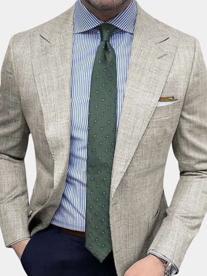 George | Men's Textured Blazer Jacket