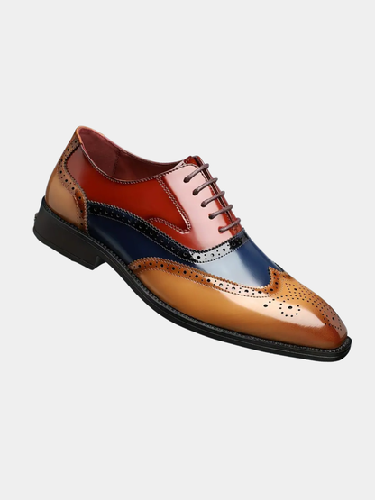 Jacob | Men's Classic Wingtip Brogue Dress Shoes