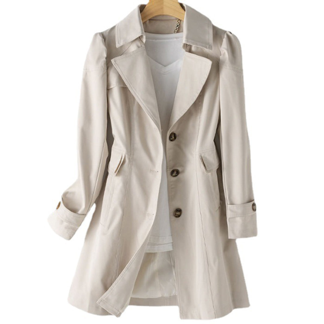 Leslie | Women's Elegant Fit-and-Flare Trench Coat