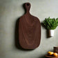 Lattea | Black Walnut Cutting and Serving Board with Elegant Design | Multi-Purpose Kitchen Tool for Chopping and Serving