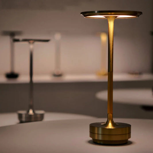 LumiGlow | Cordless Table Lamp with Dimmable Touch Control | Versatile Bedside Lighting