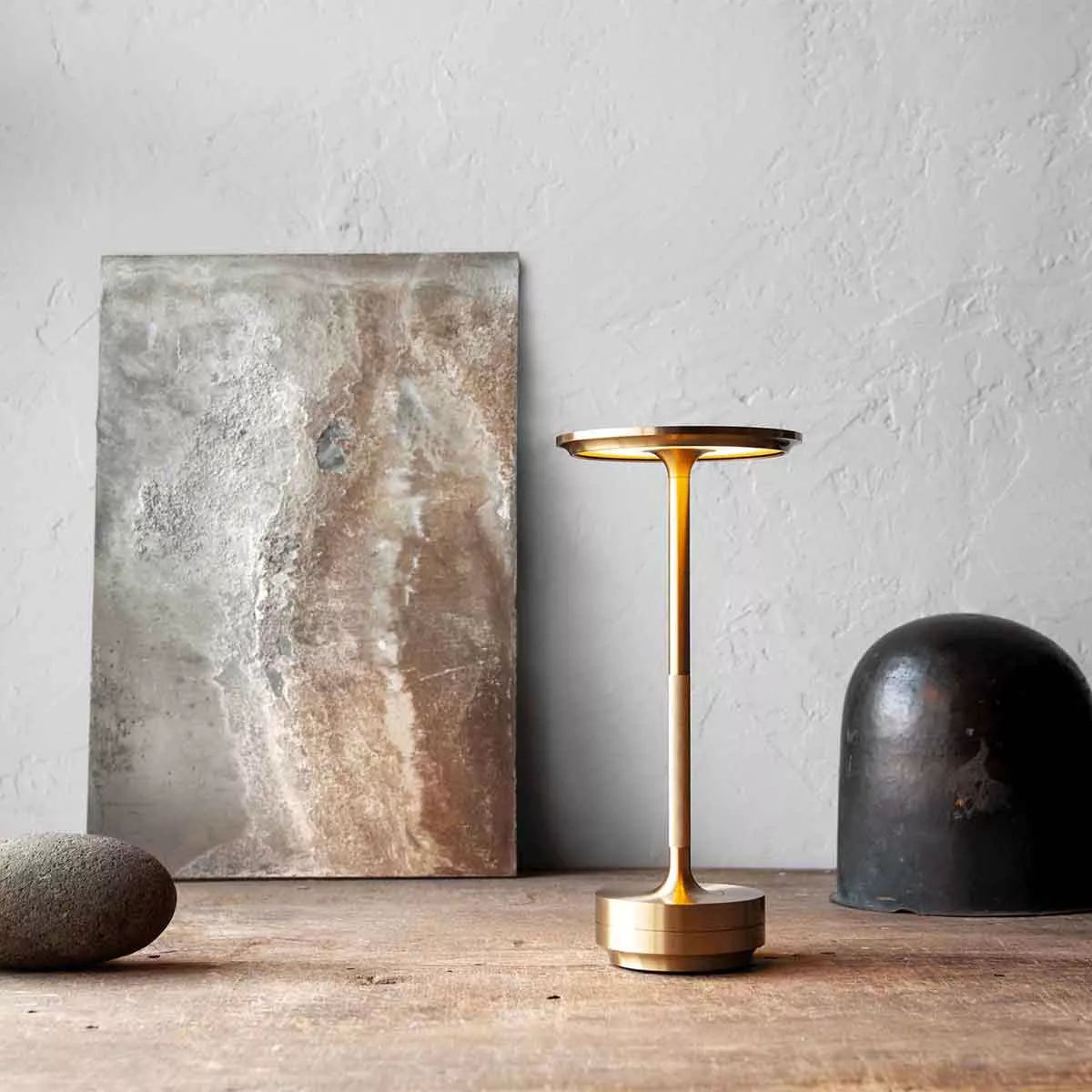 LumiGlow | Cordless Table Lamp with Dimmable Touch Control | Versatile Bedside Lighting