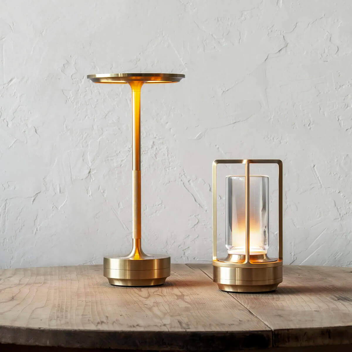 LumiGlow | Cordless Table Lamp with Dimmable Touch Control | Versatile Bedside Lighting