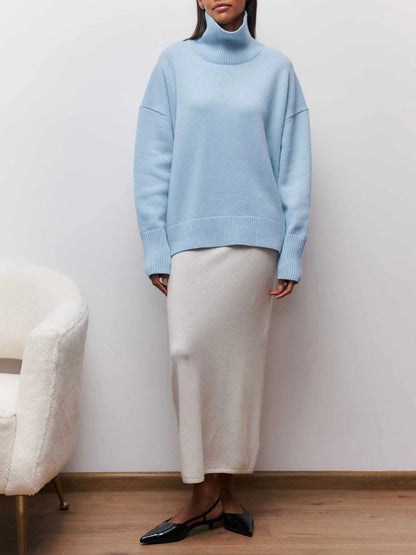 Colleen | Women's Cosy Oversized Turtleneck Jumper for Winter