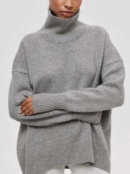 Colleen | Women's Cosy Oversized Turtleneck Jumper for Winter