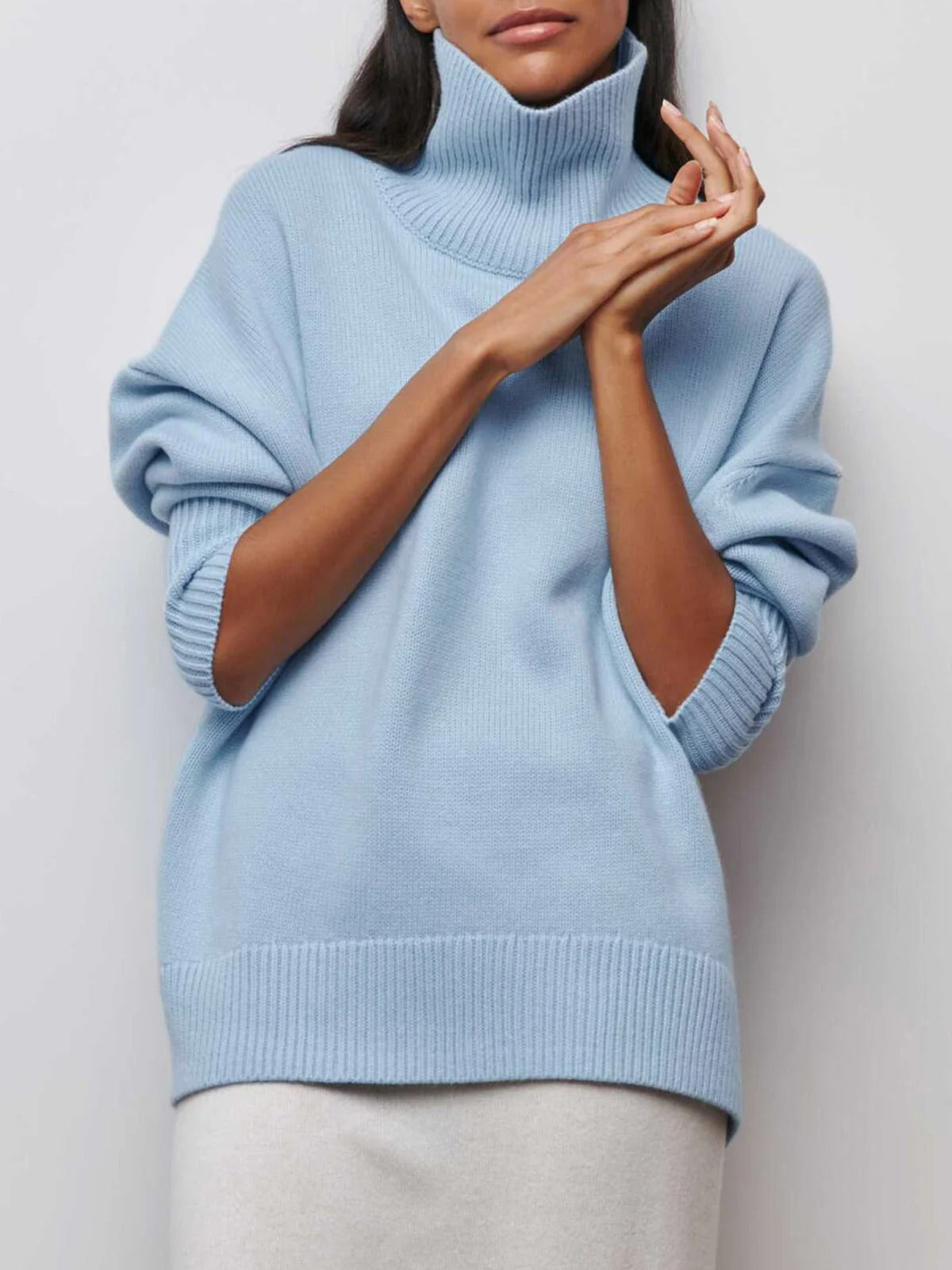 Colleen | Women's Cosy Oversized Turtleneck Jumper for Winter